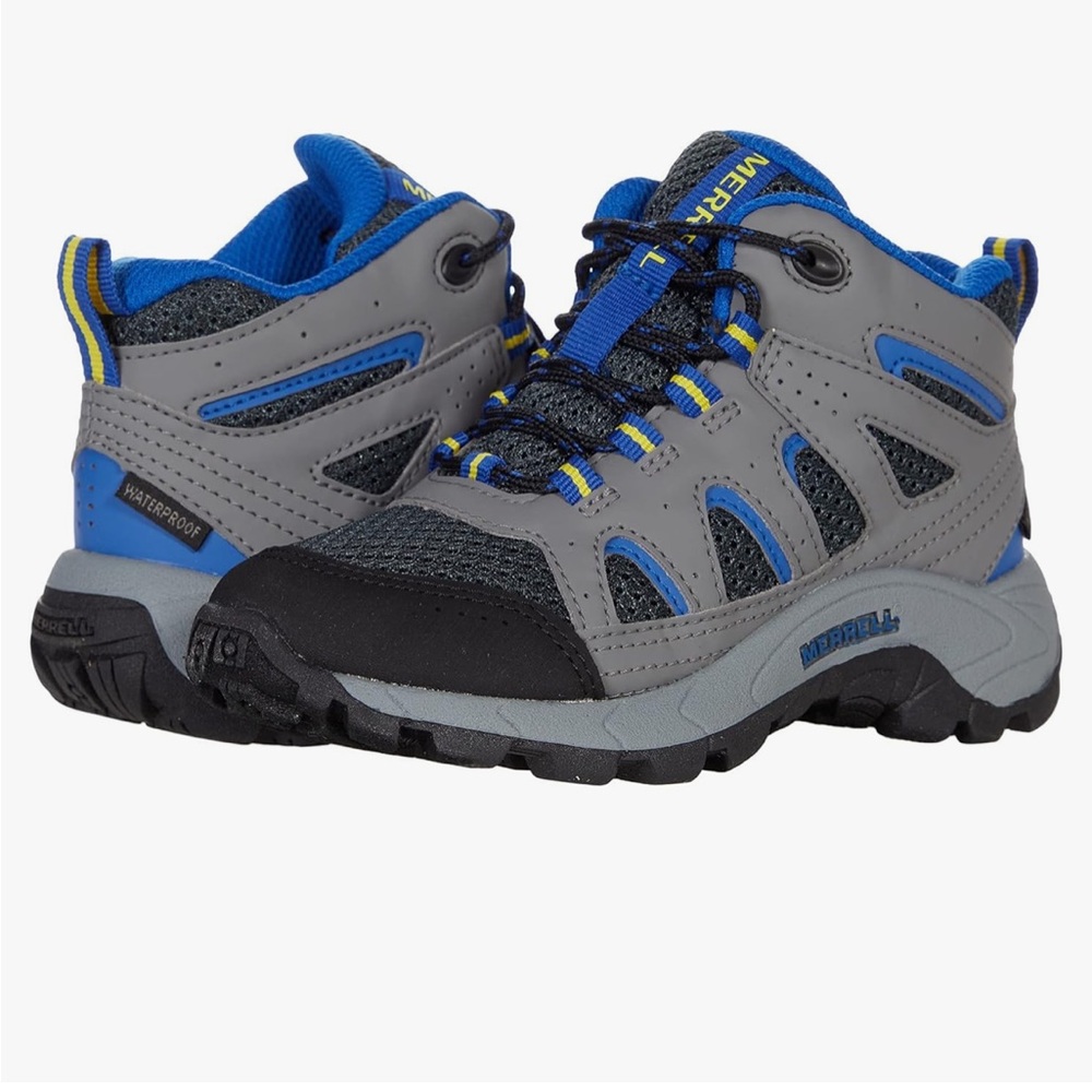 Merrell Kid's Oakcreek Mid Lace Waterproof Hiking Boot